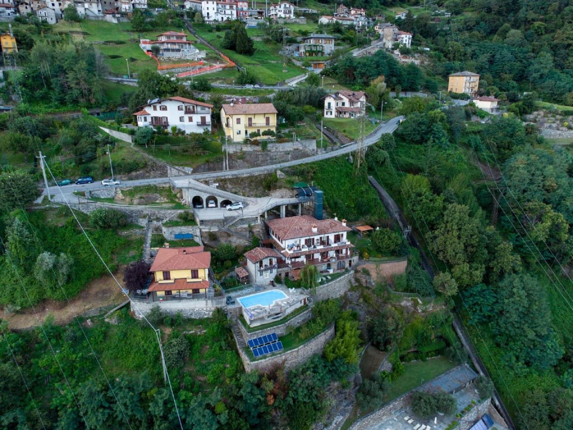 Apartamento Wonderful Flat With Swimming Pool Lift And Garden Gravedona Exterior foto